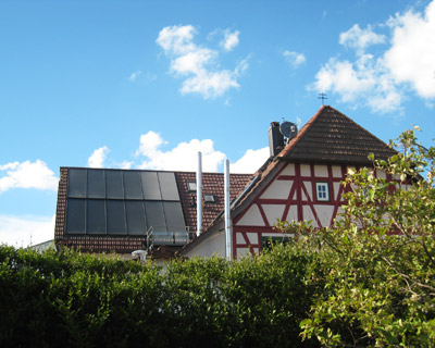 Aufdach-Solaranlage
